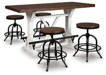 Load image into Gallery viewer, Ashley Express - Valebeck Counter Height Dining Table and 4 Barstools
