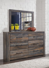 Load image into Gallery viewer, Drystan / Bookcase Headboard With Mirrored Dresser
