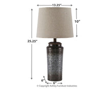 Load image into Gallery viewer, Ashley Express - Norbert Metal Table Lamp (2/CN)

