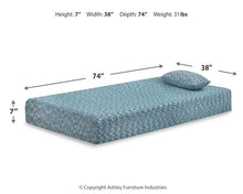 Load image into Gallery viewer, Ashley Express - Ikidz Blue  Mattress And Pillow 2/Cn
